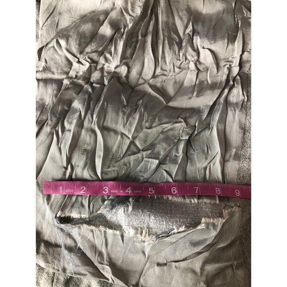 See by Chloe City Wool Vest Sleeveless Button Front Oversized Drizzle Grey 2 - Picture 11 of 14